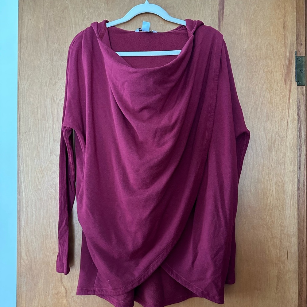 Athleta Asymmetrical Relaxed Hoodie